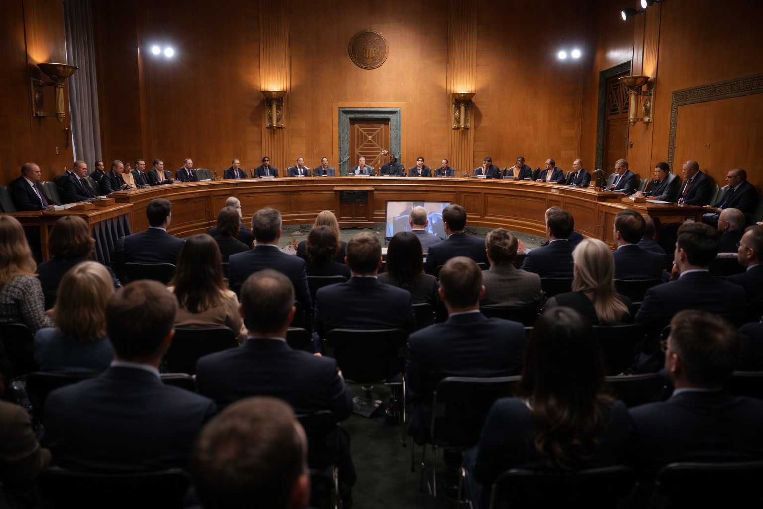 Senate hearing chamber