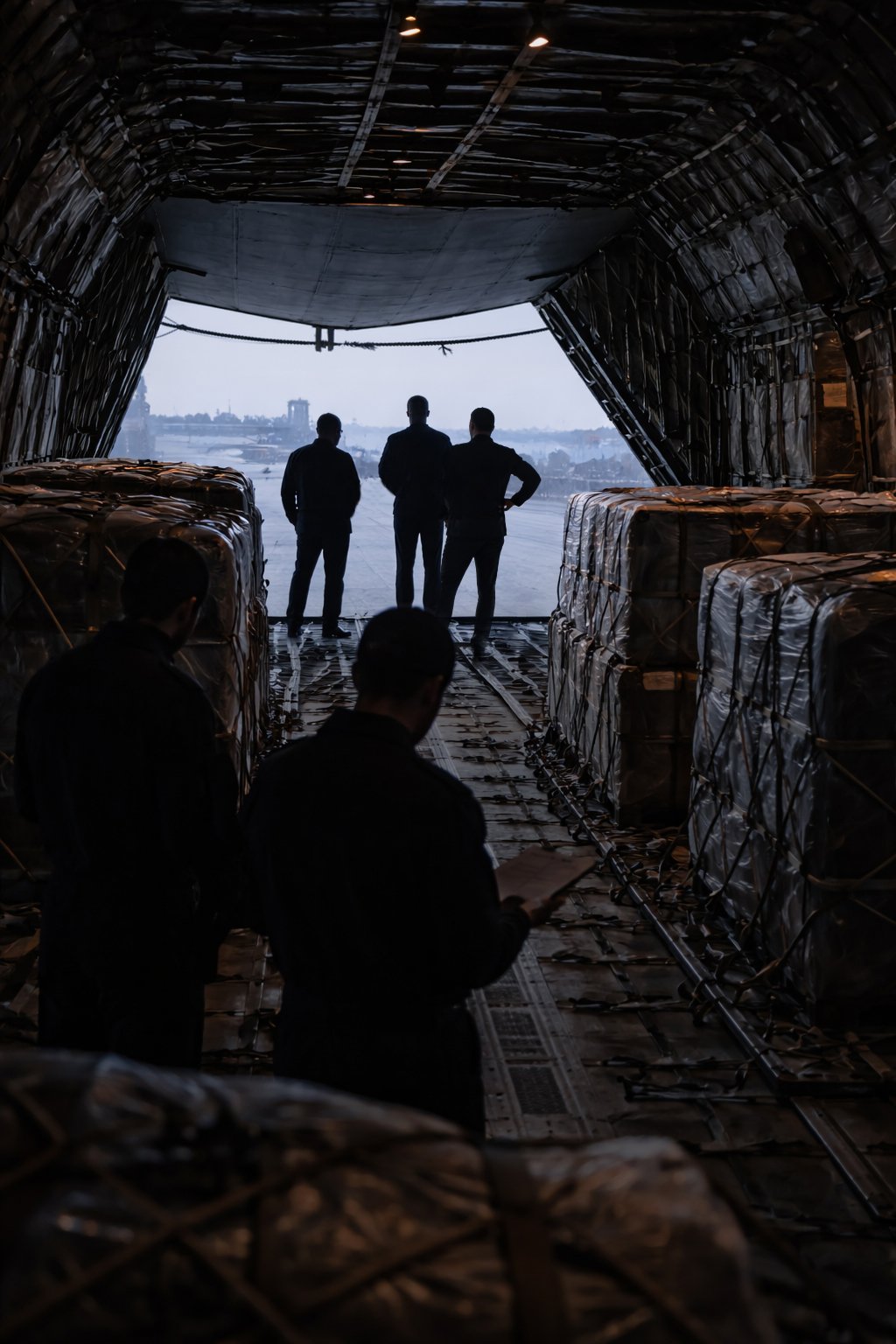 Cargo aircraft inspection
